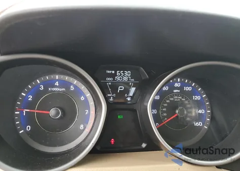 2012 Hyundai Elantra Gls z USA, uszkodzony, nr VIN KMHDH4AE0CU387122